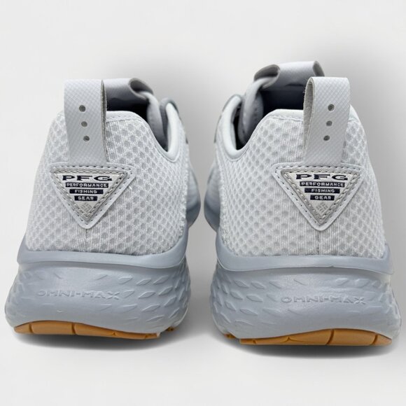 Columbia PFG Castback Men’s Shoes 13 Cirrus Grey/Sunset Red – Mesh Fishing - Picture 5 of 13